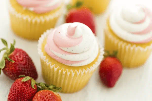 Jarní cupcakes volají po čerstvých surovinách