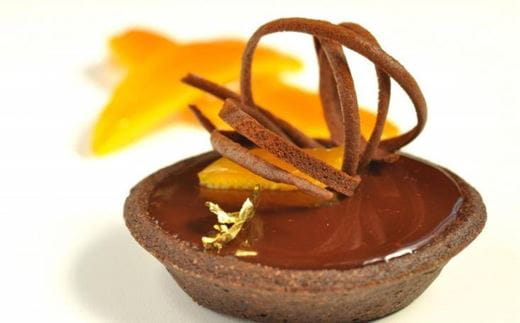 recipe image Čokoládové ganache s pomerančem