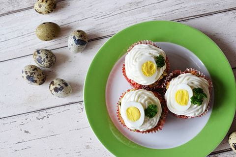 recipe image Velikonoční pečení jinak: Zkuste slané cupcakes