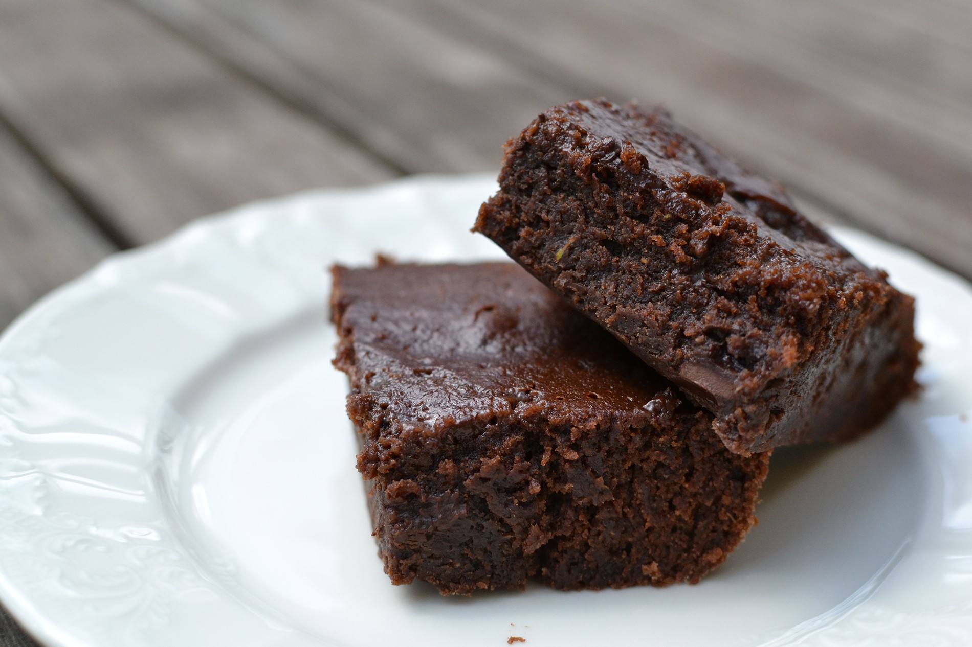 recipe image Hrnkové cuketové brownie