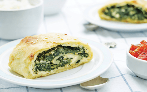 recipe image Závin se špenátem