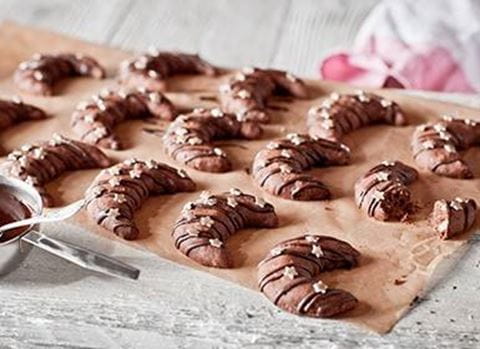 recipe image Čokoládové vánoční měsíčky