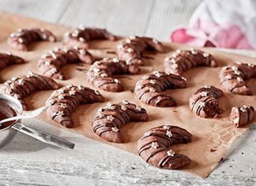 recipe image Čokoládové vánoční měsíčky