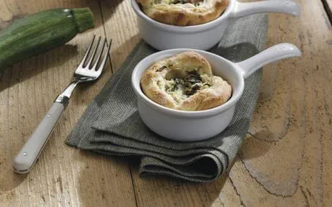 recipe image Cuketové košíčky se slaninou