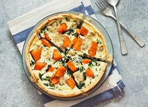 recipe image Dýňový quiche