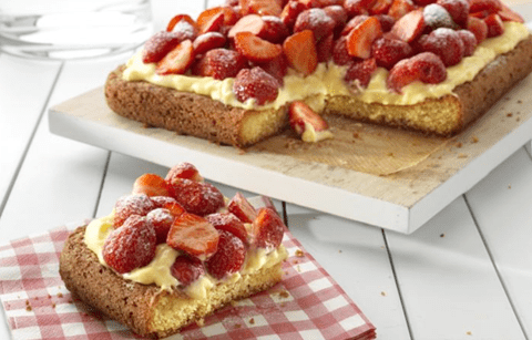 recipe image Letní jahodový dort