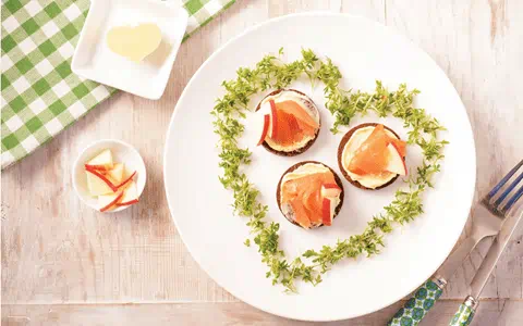 recipe image Lososové minidortíčky