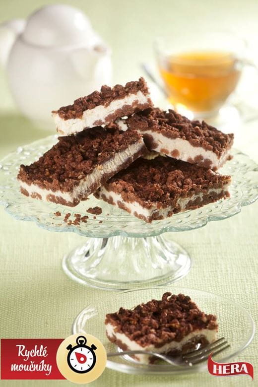 recipe image Strouhaný tvarohový koláč