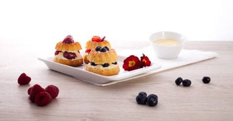 recipe image Minibábovky s krémem