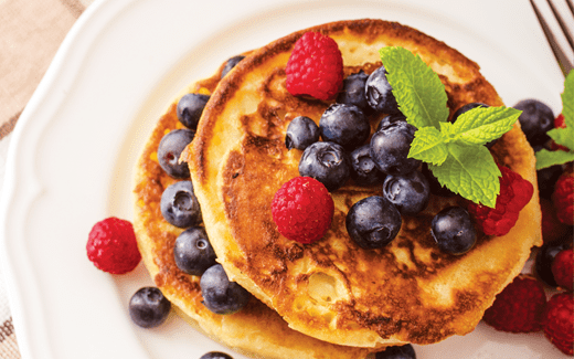 recipe image Borůvkové lívanečky