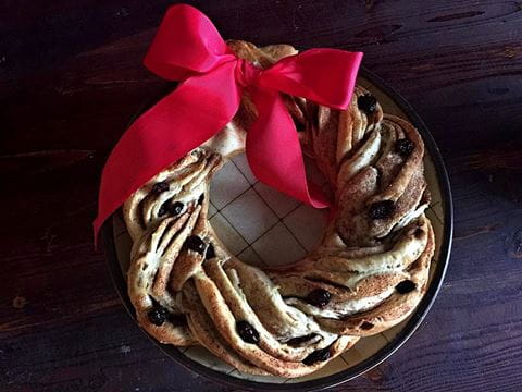 recipe image Vánoční věnec