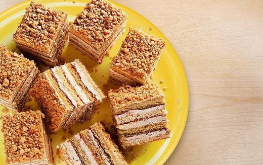 recipe image Medové řezy