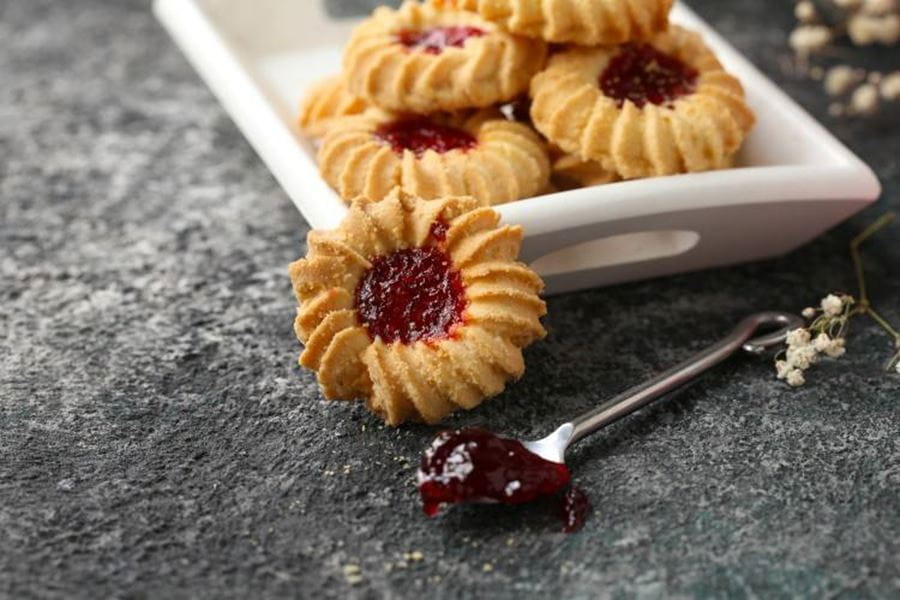 recipe image Cukroví s důlkem