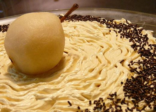 recipe image Hruškový dort inspirovaný větrníkem