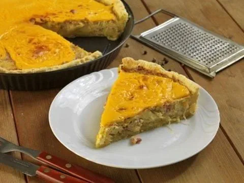 recipe image Quiche s kysaným zelím