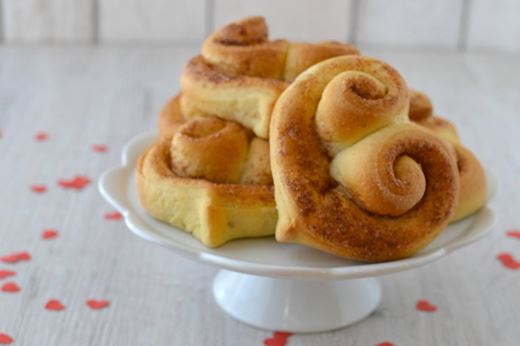 recipe image Skořicová srdíčka