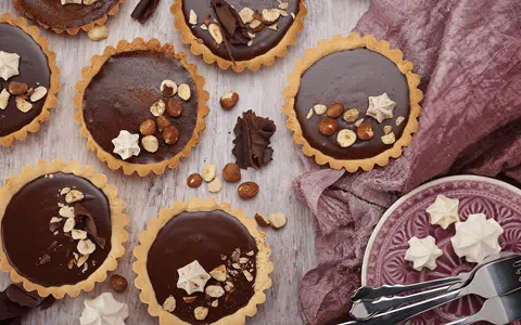 recipe image Ořechové košíčky