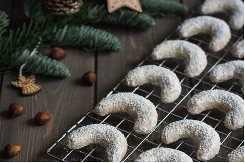 recipe image Vynikající vanilkové rohlíčky