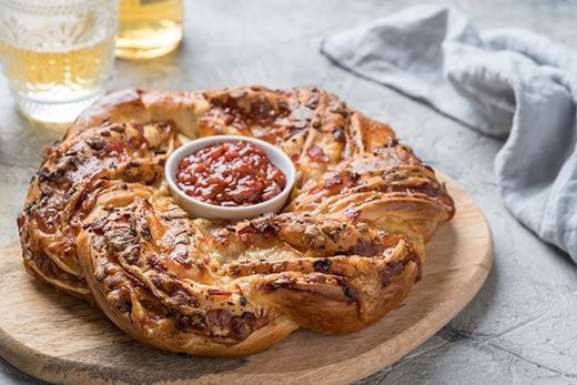 recipe image Pizza věnec