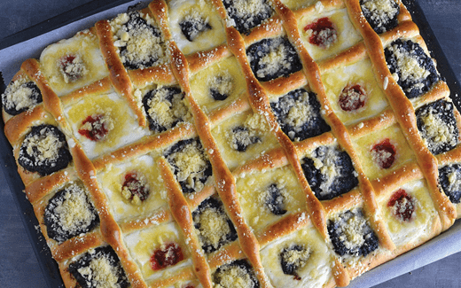 recipe image Koláč mnoha chutí