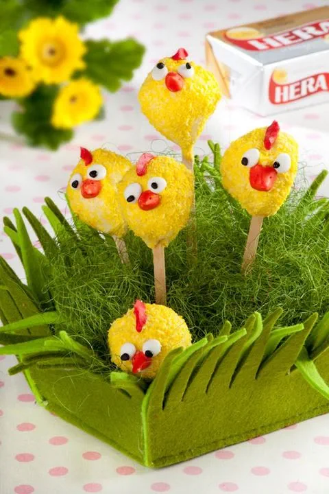 recipe image Velikonoční lízátka pro malé koledníky