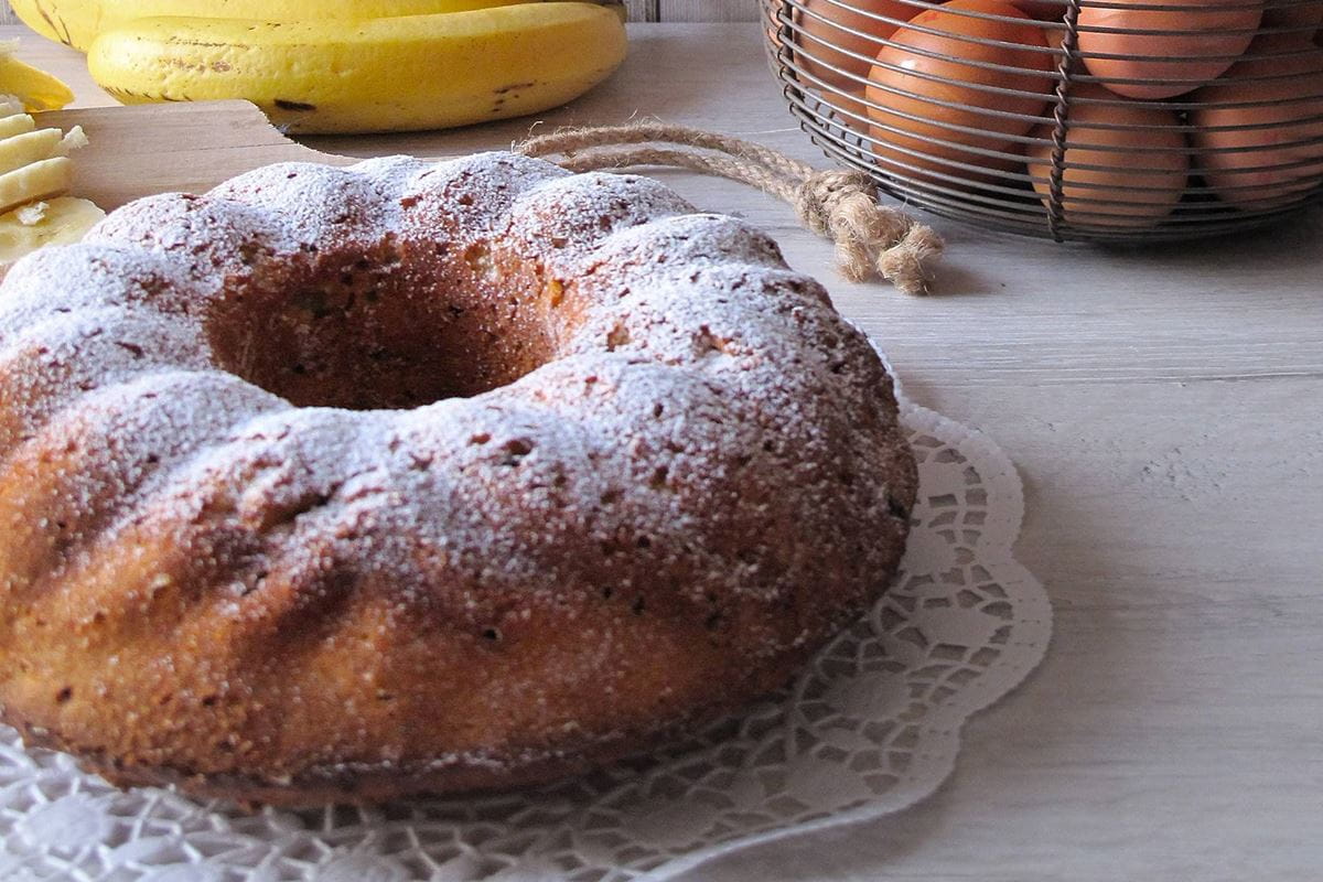 recipe image Banánová bábovka