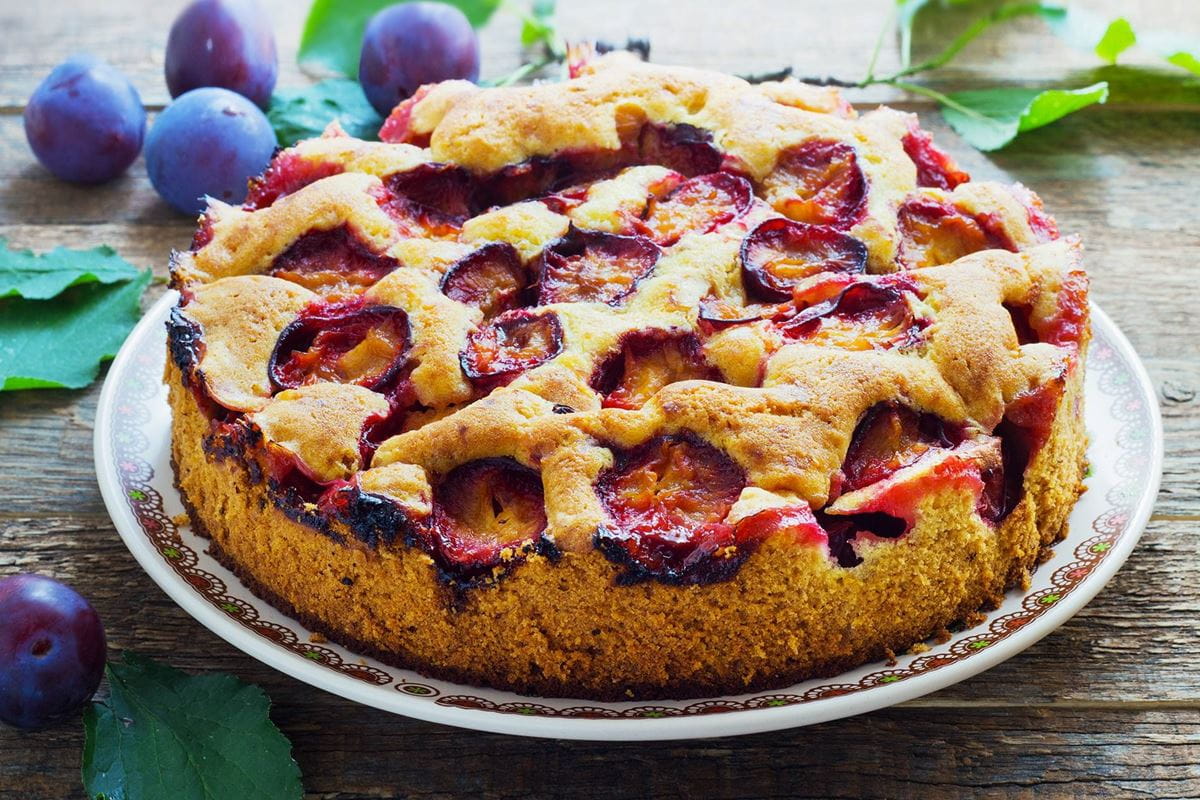recipe image Švestkový koláč