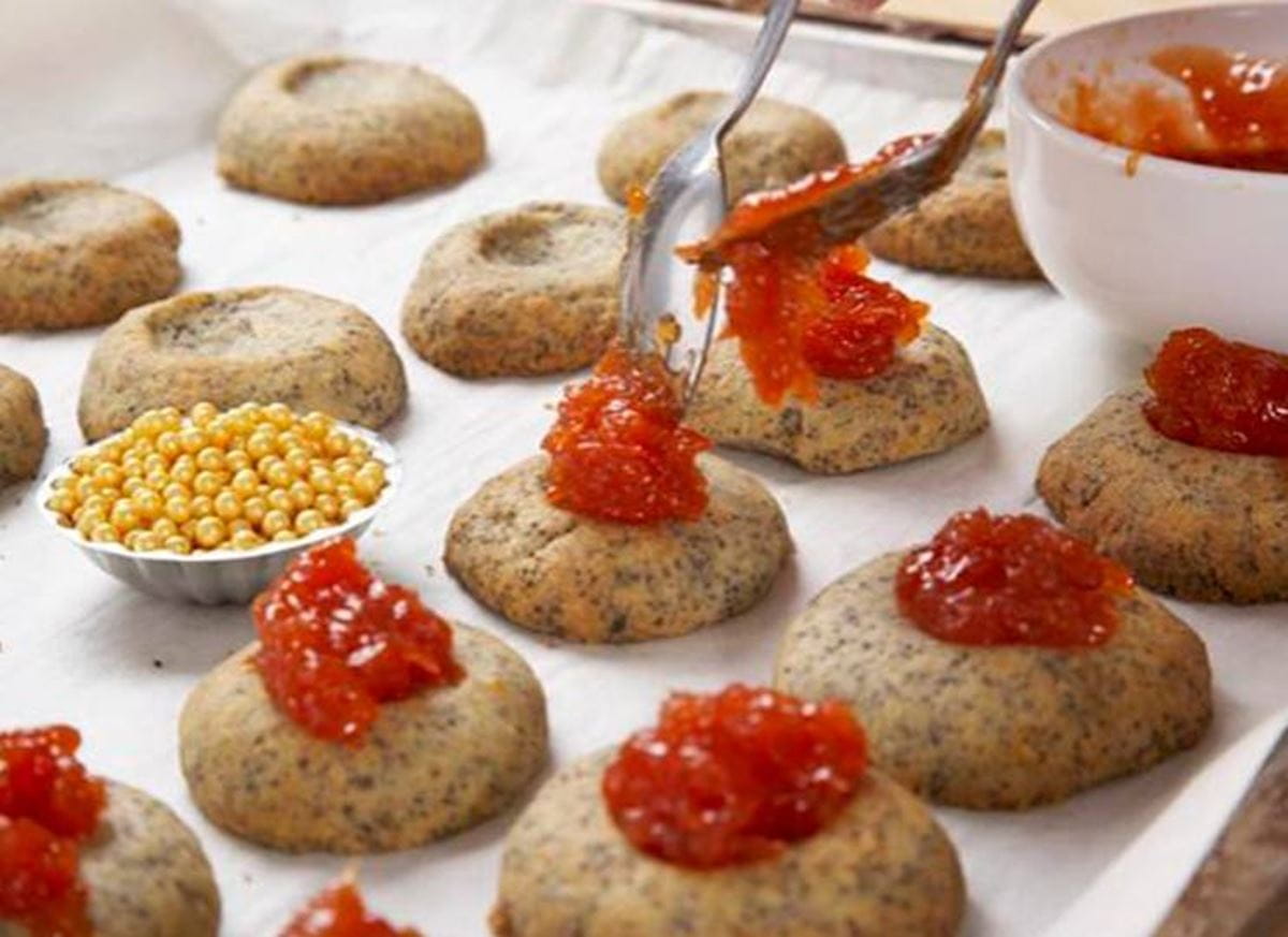 recipe image Makové koláčky s džemem
