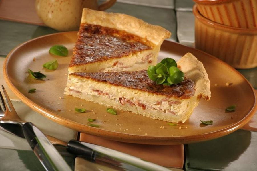 recipe image Quiche s cibulí a slaninou